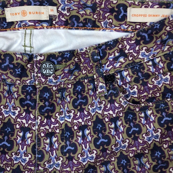 Tory Burch Denim - Tory Burch Cropped Skinny Jean